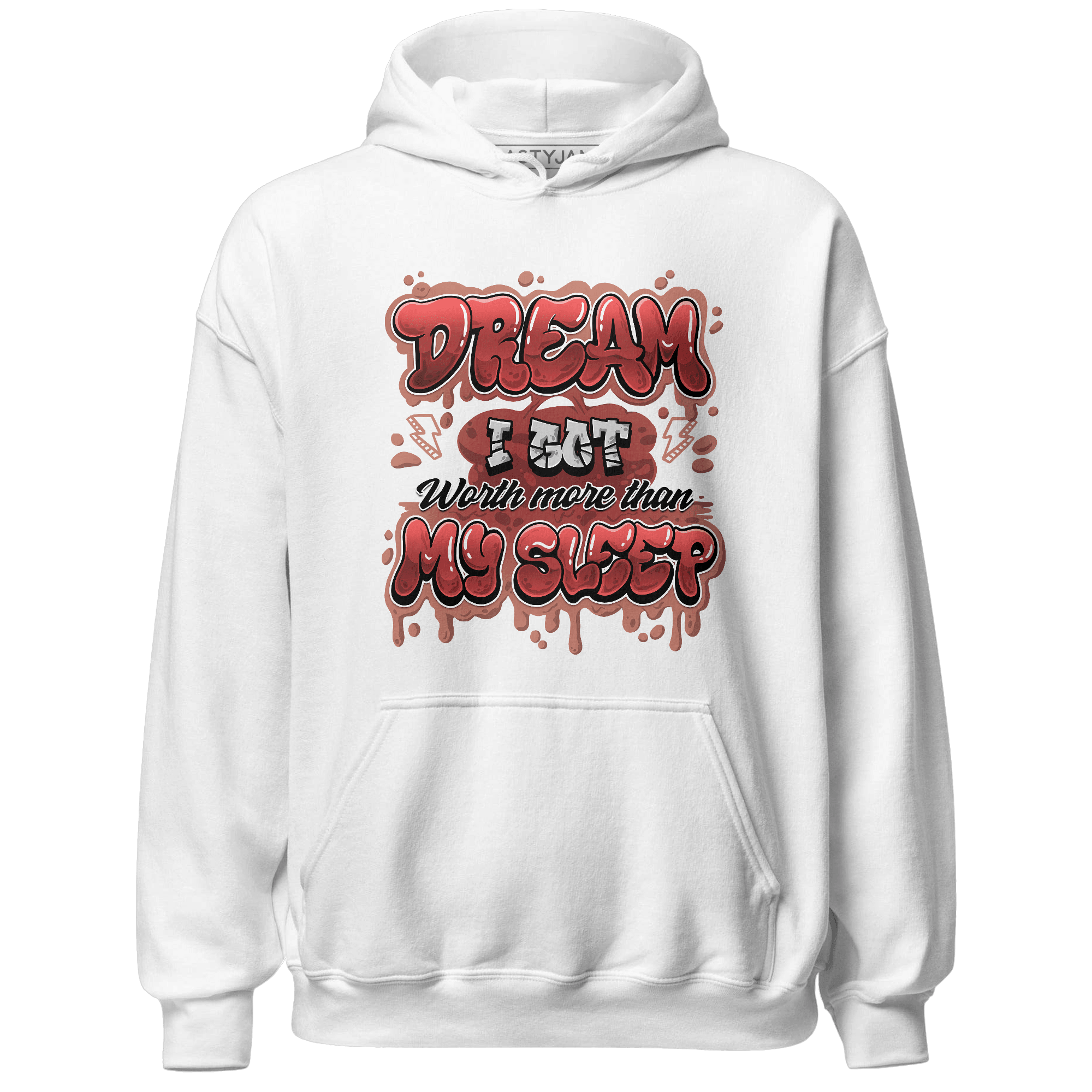 Dune Red 13s Hoodie Match Dream Over Rest - NastyJamz