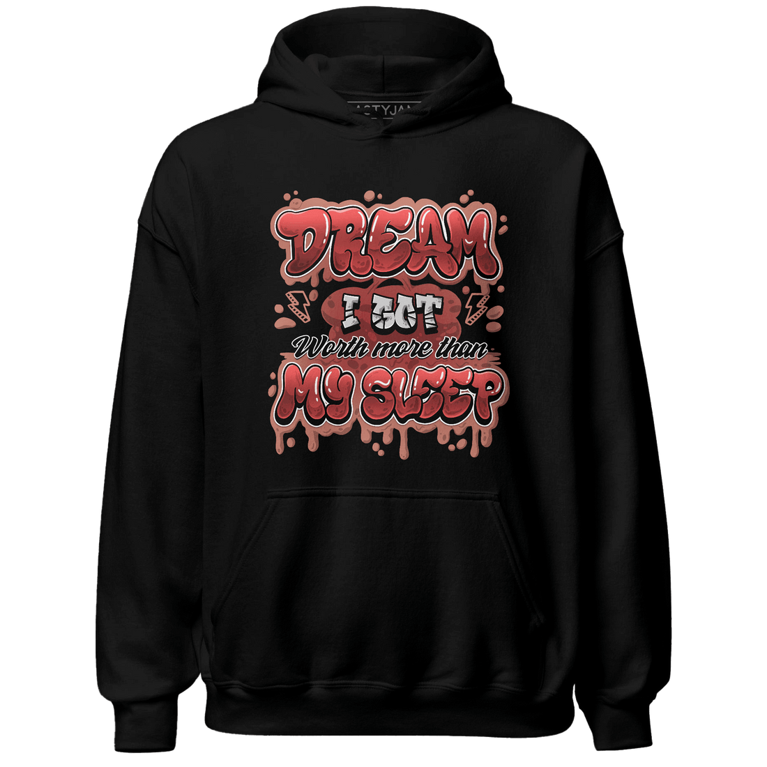 Dune Red 13s Hoodie Match Dream Over Rest - NastyJamz
