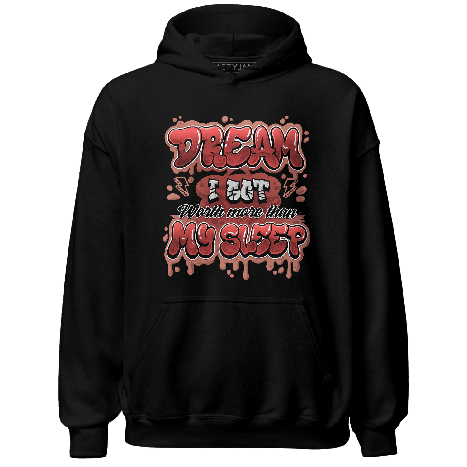Dune Red 13s Hoodie Match Dream Over Rest - NastyJamz