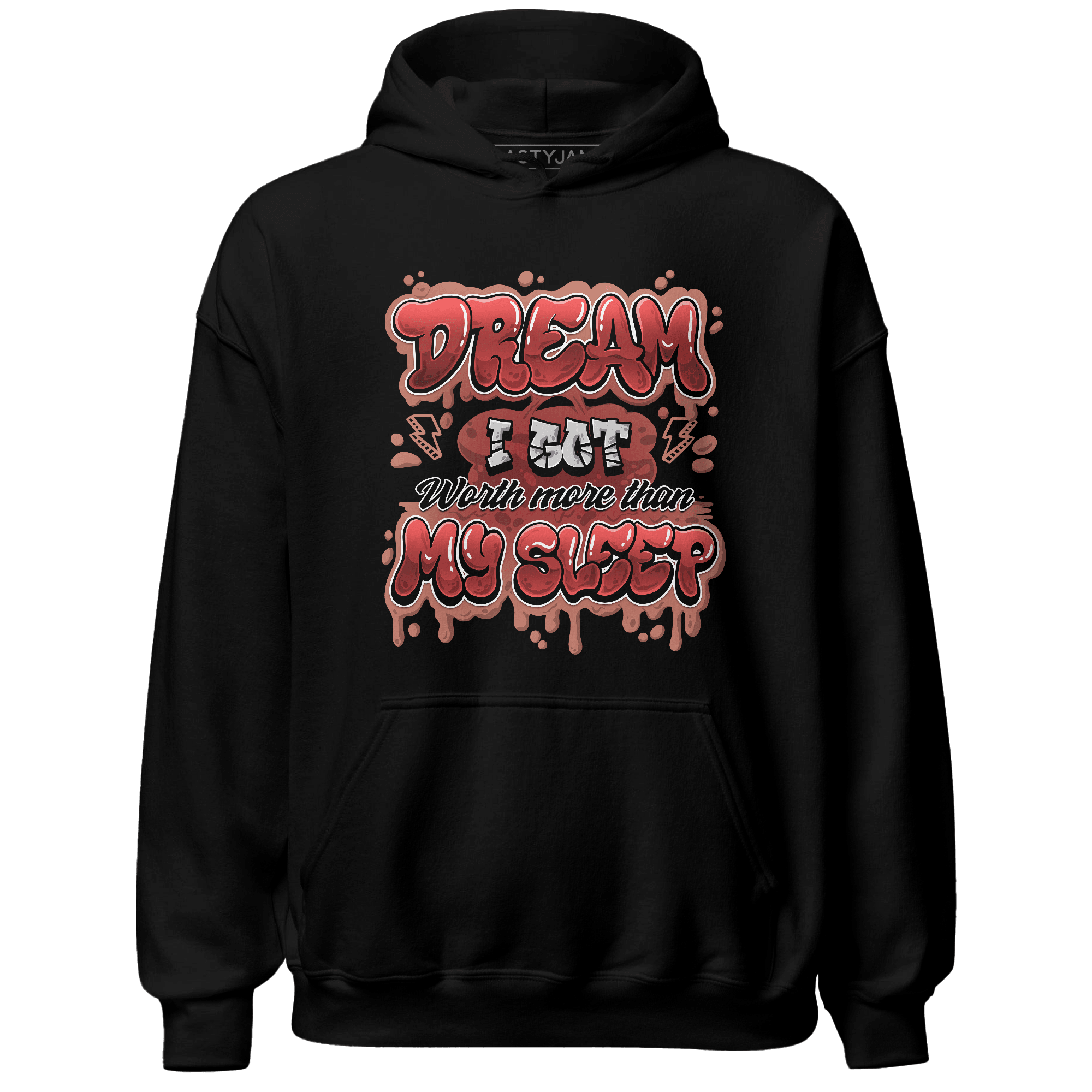 Dune Red 13s Hoodie Match Dream Over Rest - NastyJamz