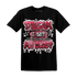 High 85 Metallic Burgundy 1s T Shirt Match Dream Over Rest - NastyJamz