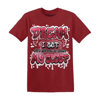 High 85 Metallic Burgundy 1s T Shirt Match Dream Over Rest - NastyJamz