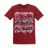 High 85 Metallic Burgundy 1s T Shirt Match Dream Over Rest - NastyJamz