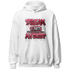 High 85 Metallic Burgundy 1s Hoodie Match Dream Over Rest - NastyJamz