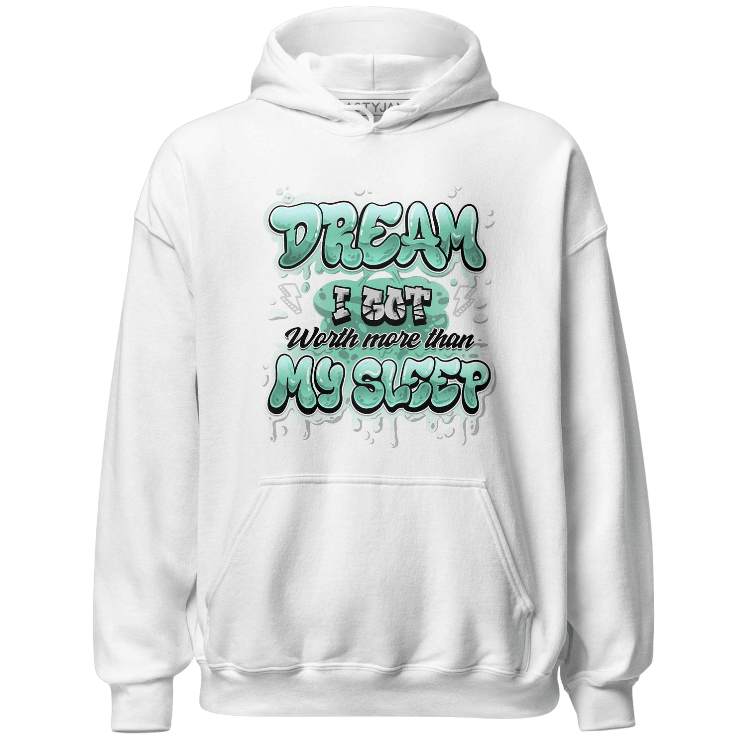 High OG Green Glow 1s Hoodie Match Dream Over Rest - NastyJamz