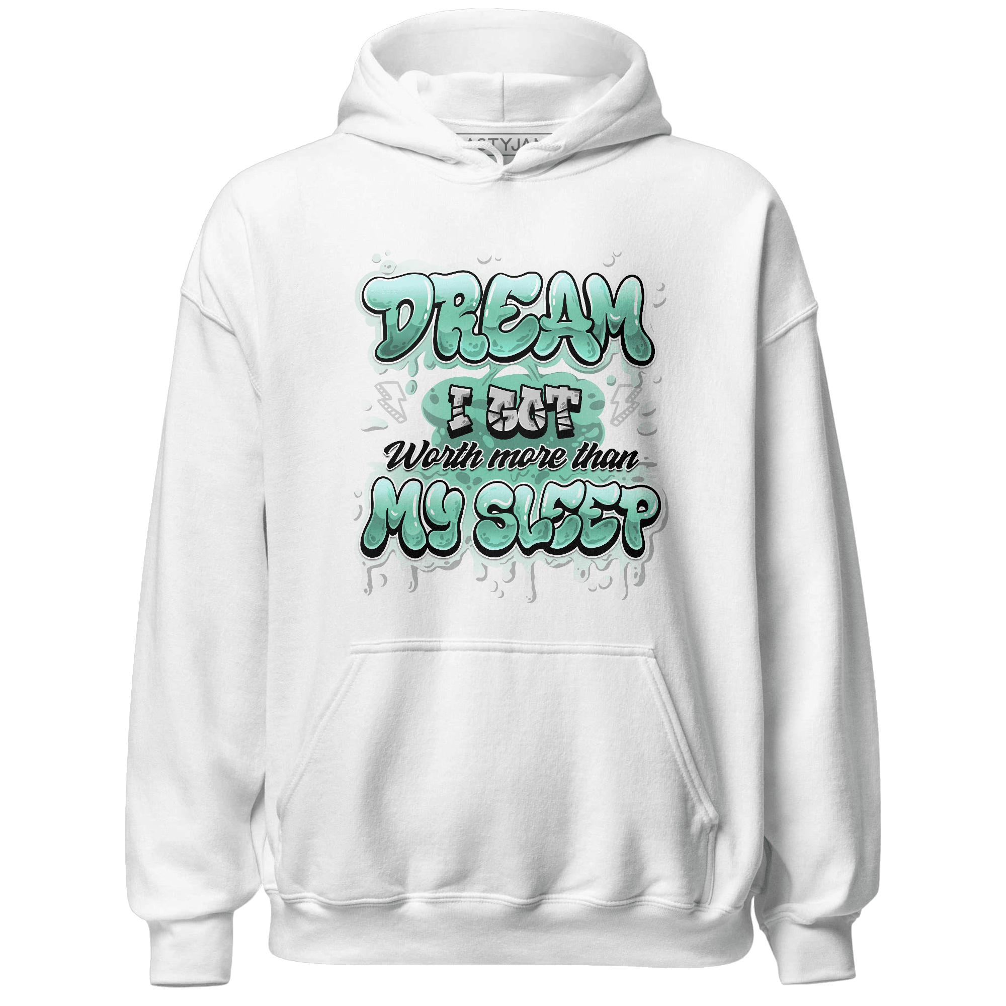 High OG Green Glow 1s Hoodie Match Dream Over Rest - NastyJamz