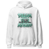 High OG Green Glow 1s Hoodie Match Dream Over Rest - NastyJamz