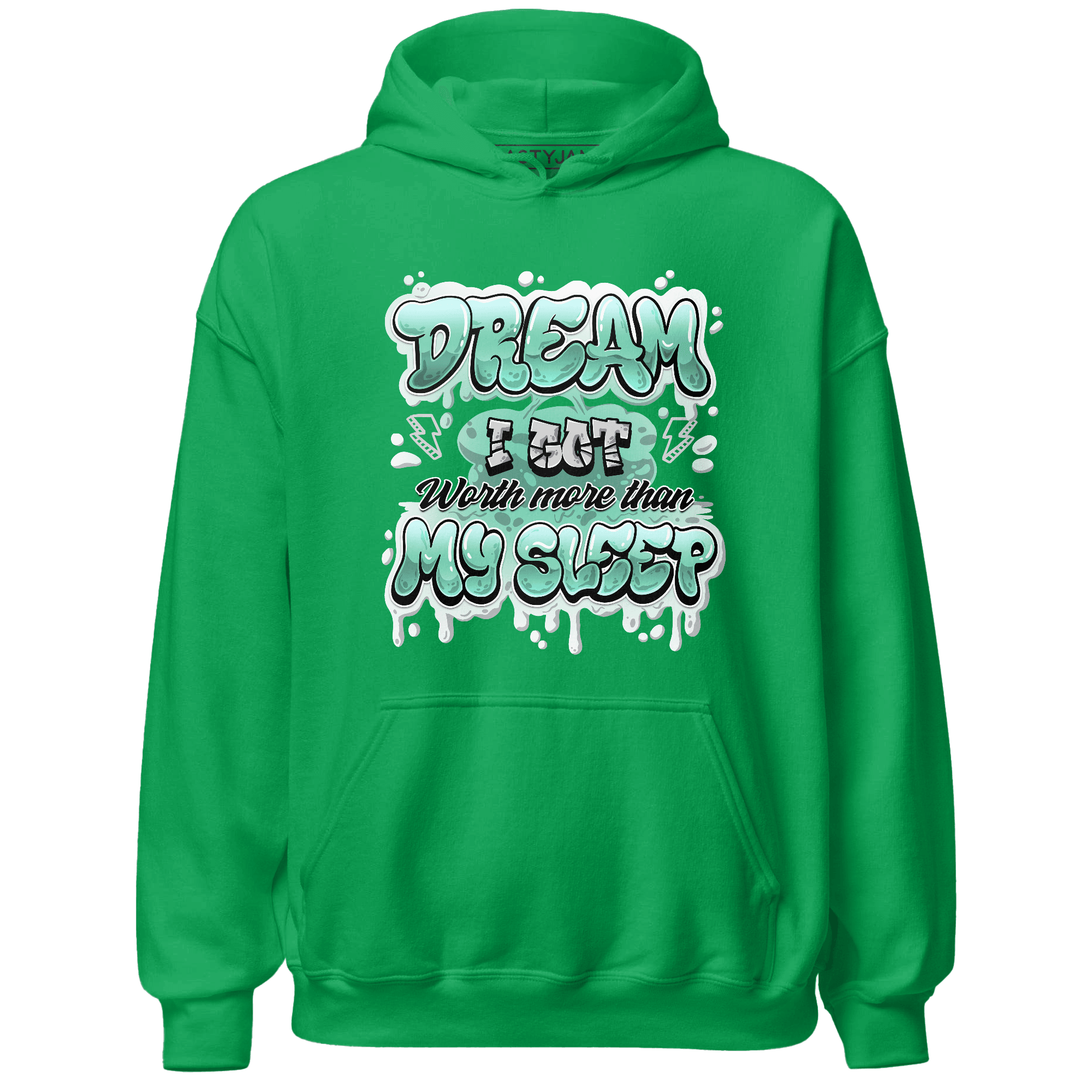 High OG Green Glow 1s Hoodie Match Dream Over Rest - NastyJamz