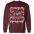 High White Team Red 1s Sweatshirt Match Dream Over Rest - NastyJamz