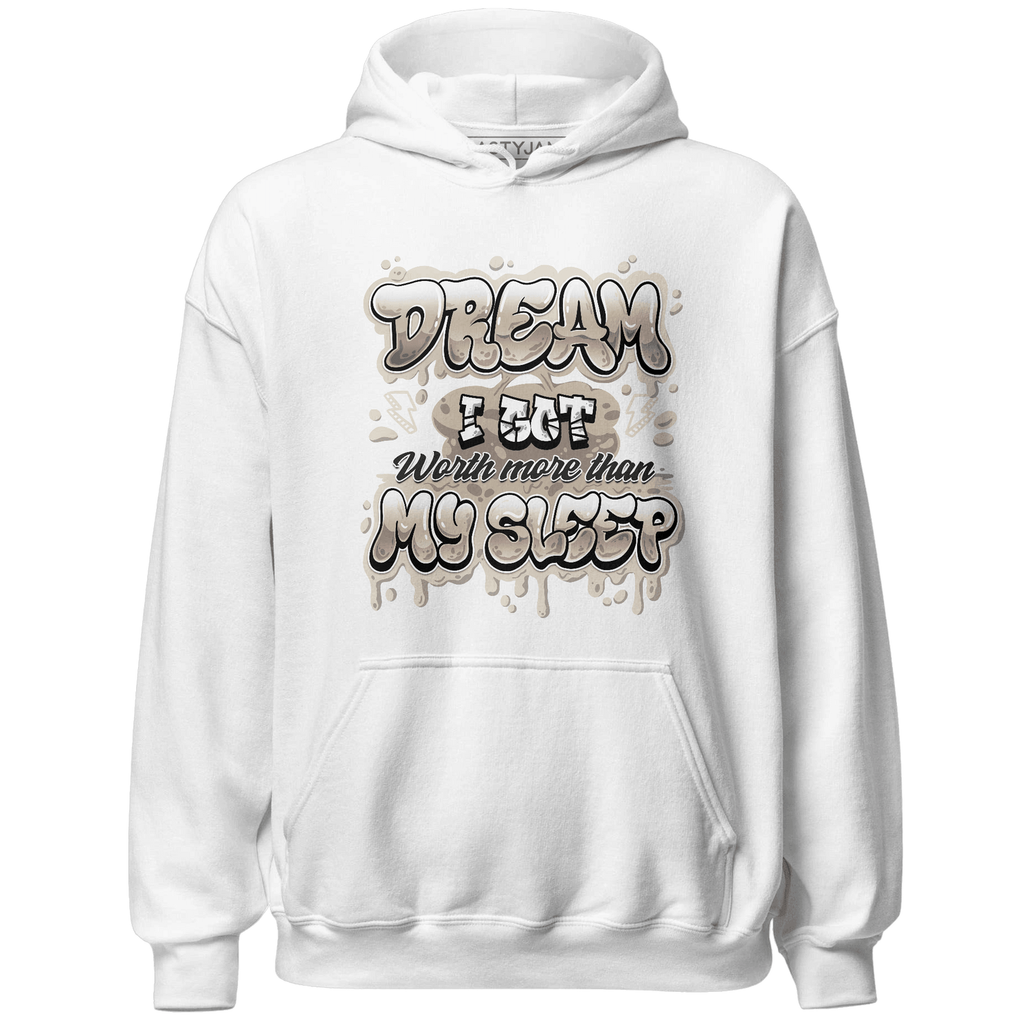 Latte 1s Hoodie Match Dream Over Rest - NastyJamz