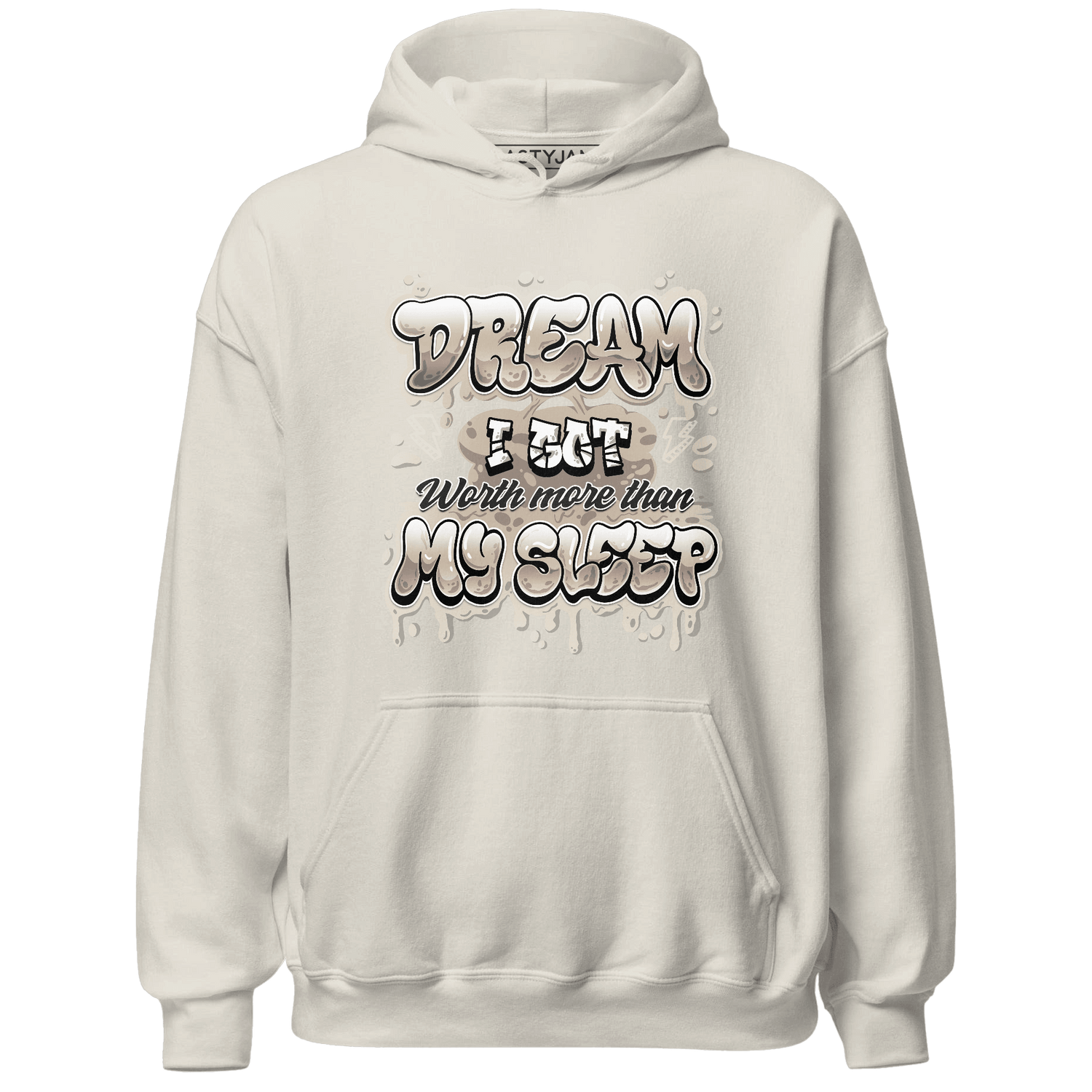 Latte 1s Hoodie Match Dream Over Rest - NastyJamz