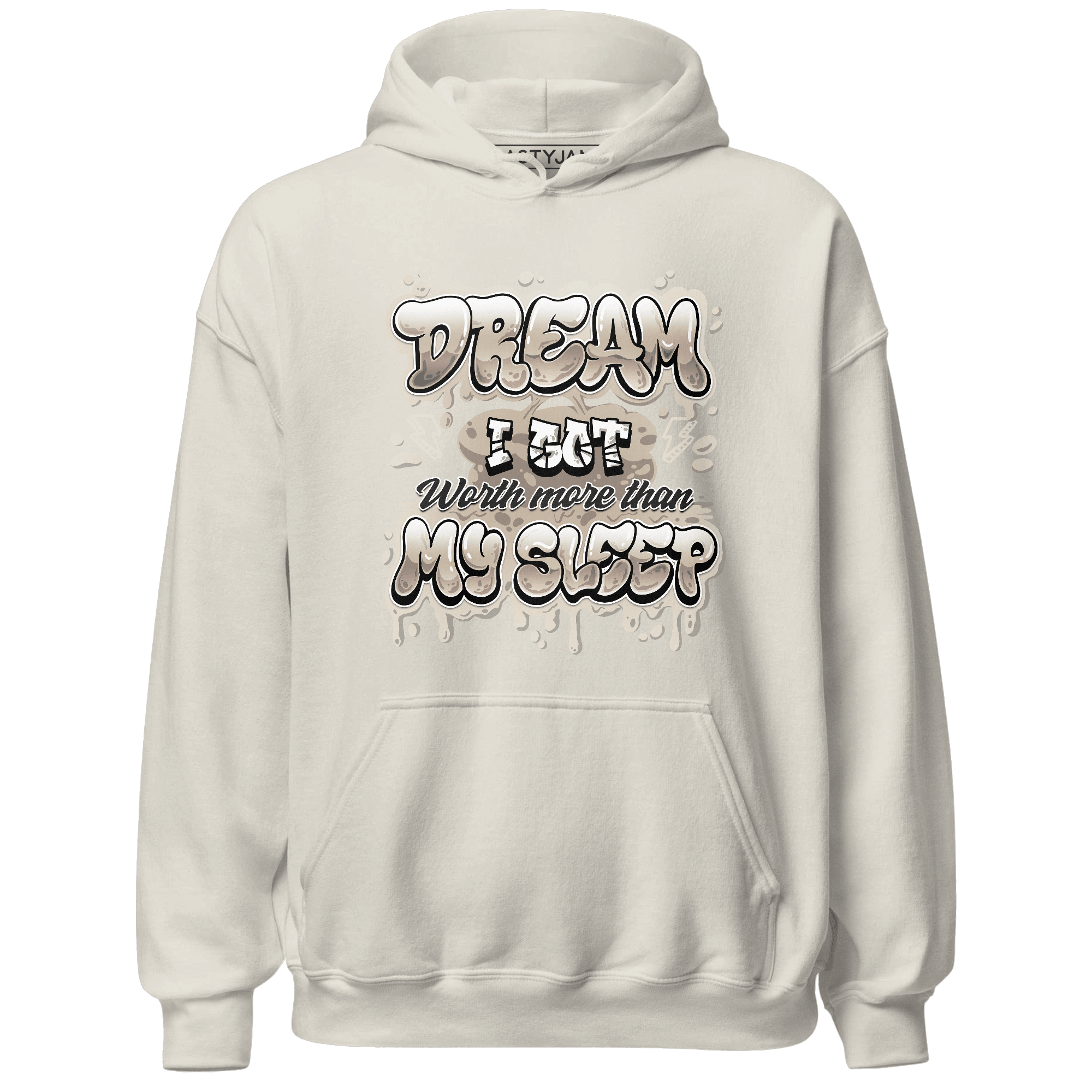 Latte 1s Hoodie Match Dream Over Rest - NastyJamz