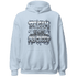 Mid Diffused Blue Grey 1s Hoodie Match Dream Over Rest - NastyJamz
