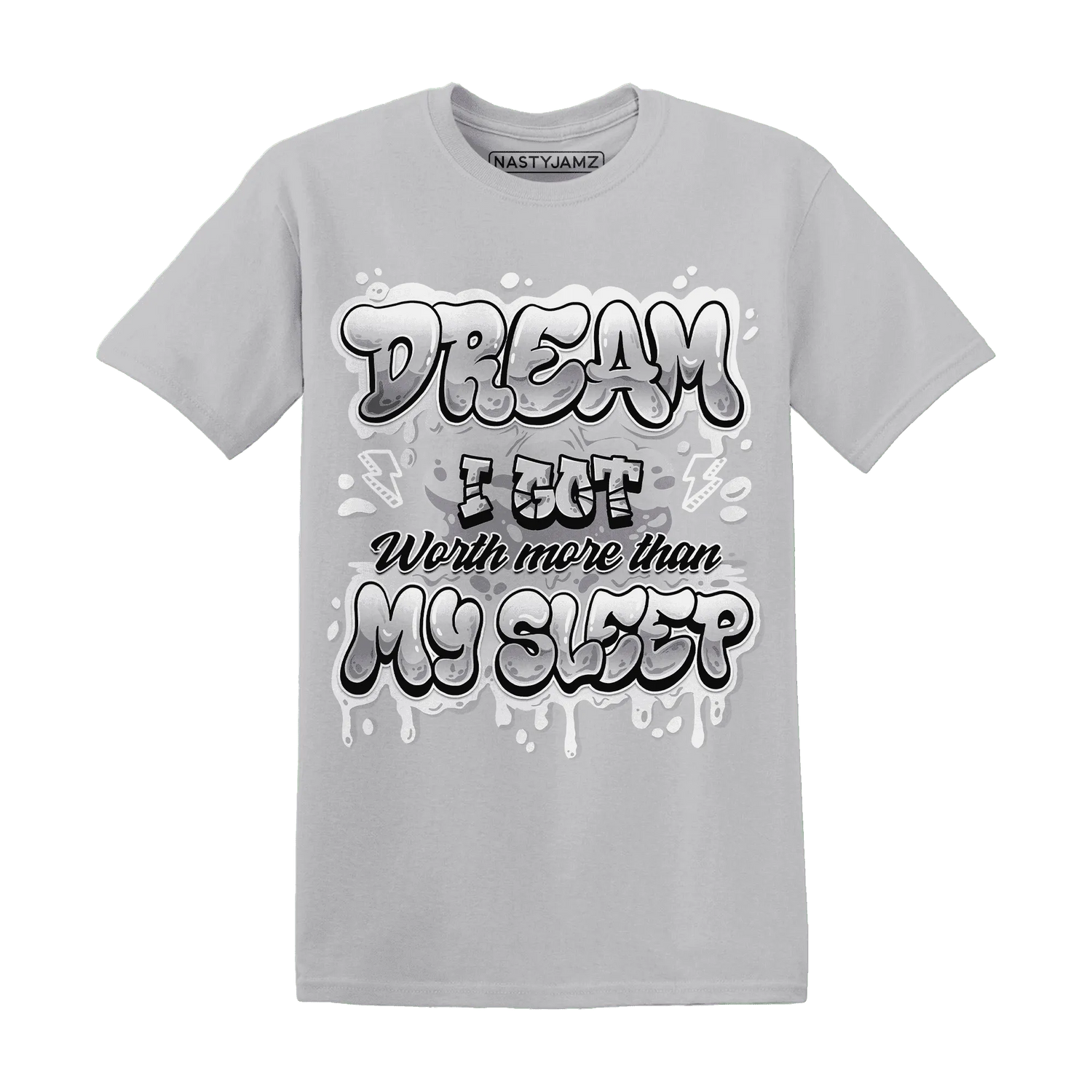 Wolf-Grey-1s-T-Shirt-Match-Dream-Over-Rest