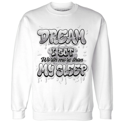 Cement-Grey-3s-Sweatshirt-Match-Dream-Over-Rest