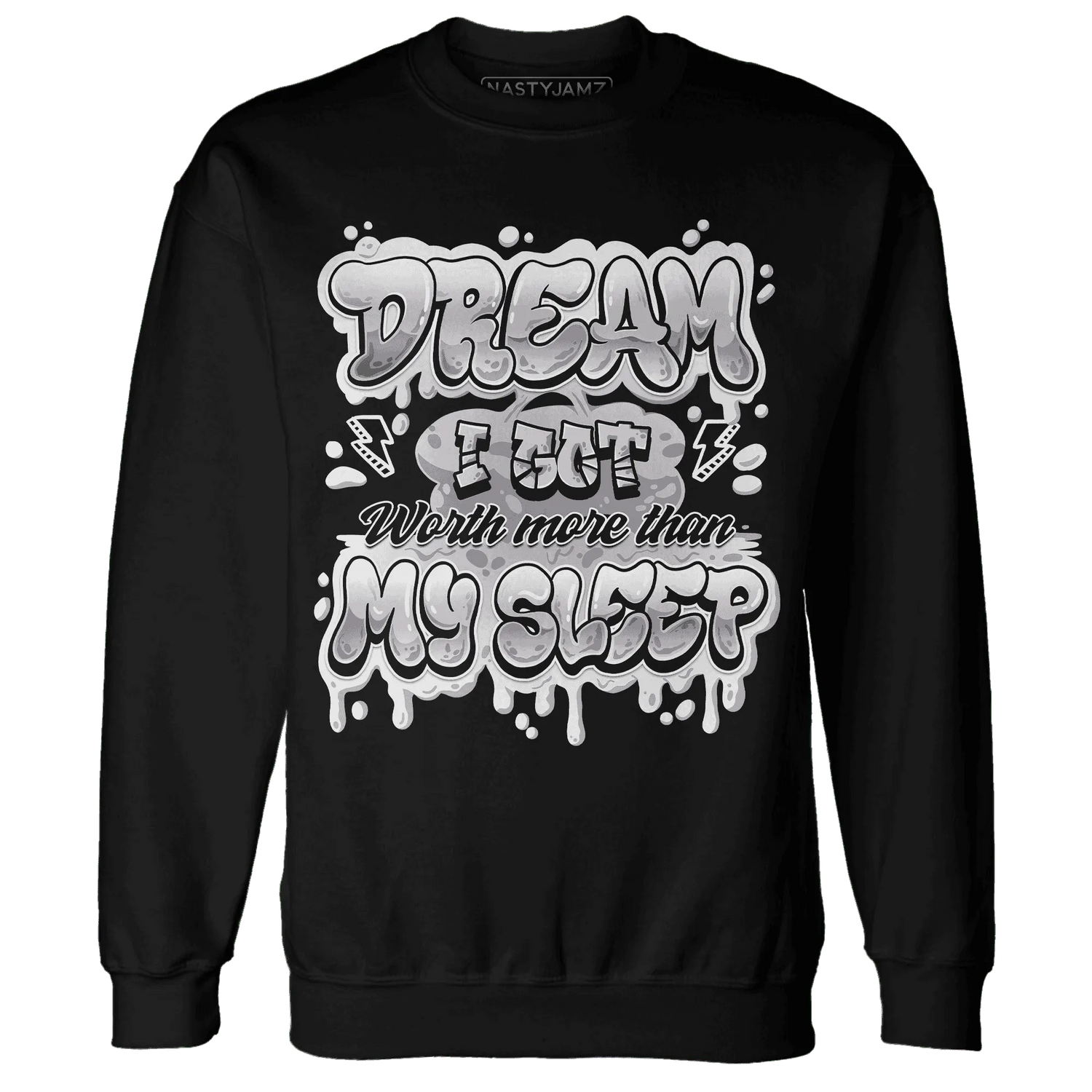 Cement-Grey-3s-Sweatshirt-Match-Dream-Over-Rest