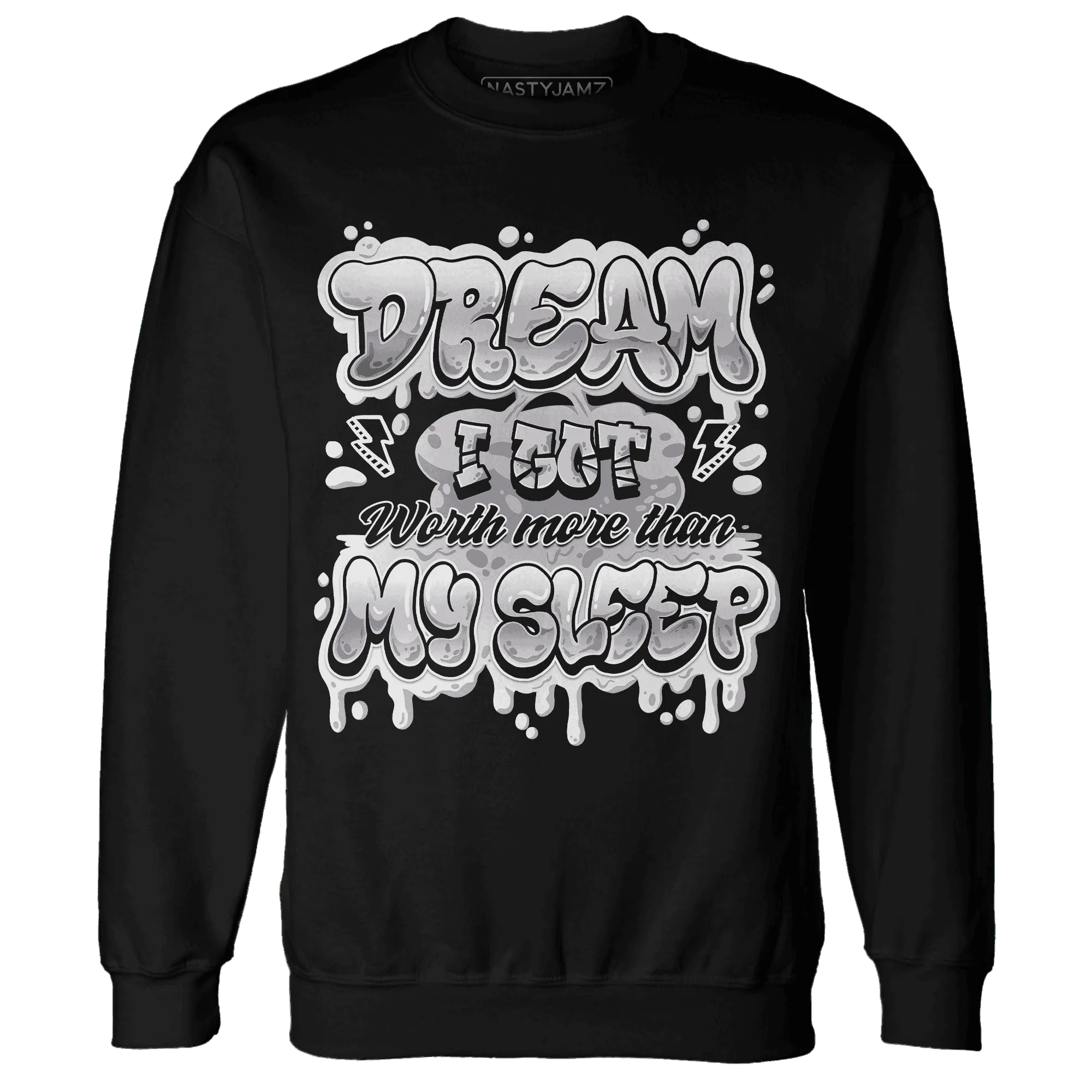 Cement-Grey-3s-Sweatshirt-Match-Dream-Over-Rest