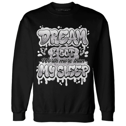 Cement-Grey-3s-Sweatshirt-Match-Dream-Over-Rest