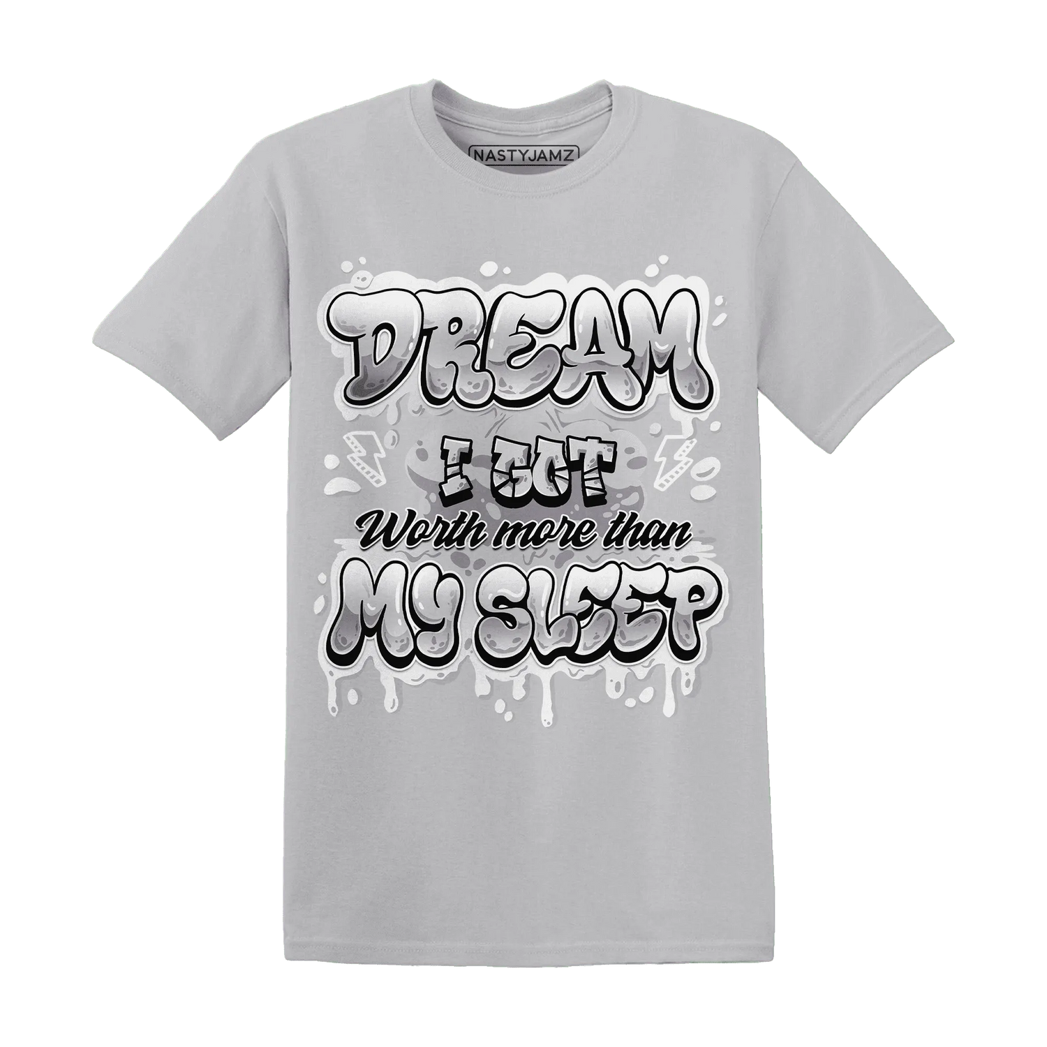 Cement-Grey-3s-T-Shirt-Match-Dream-Over-Rest