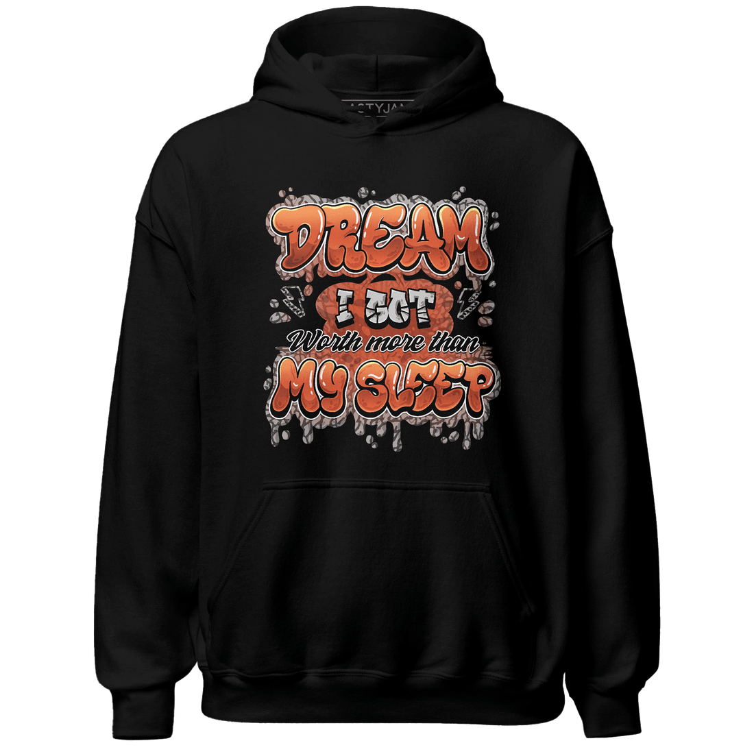 Georgia Peach 3s Hoodie Match Dream Over Rest - NastyJamz
