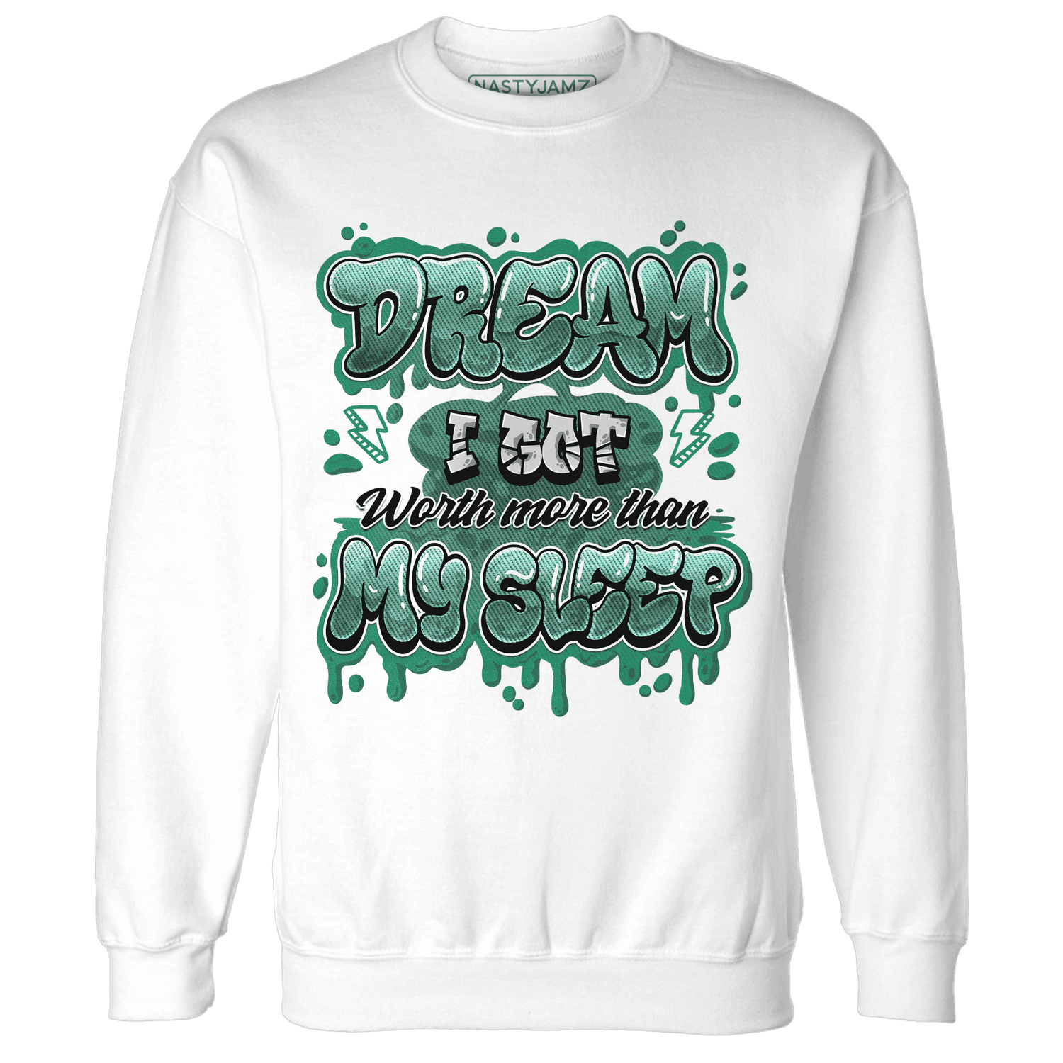 Nina CN Abney 3s Sweatshirt Match Dream Over Rest - NastyJamz