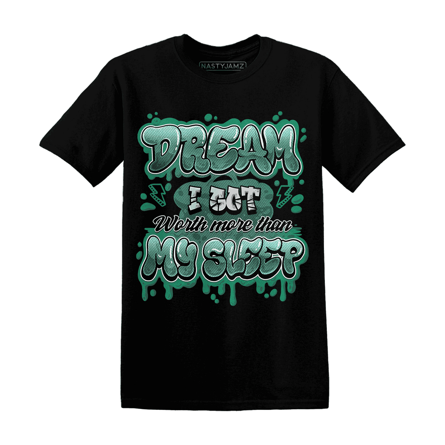 Nina CN Abney 3s T Shirt Match Dream Over Rest - NastyJamz
