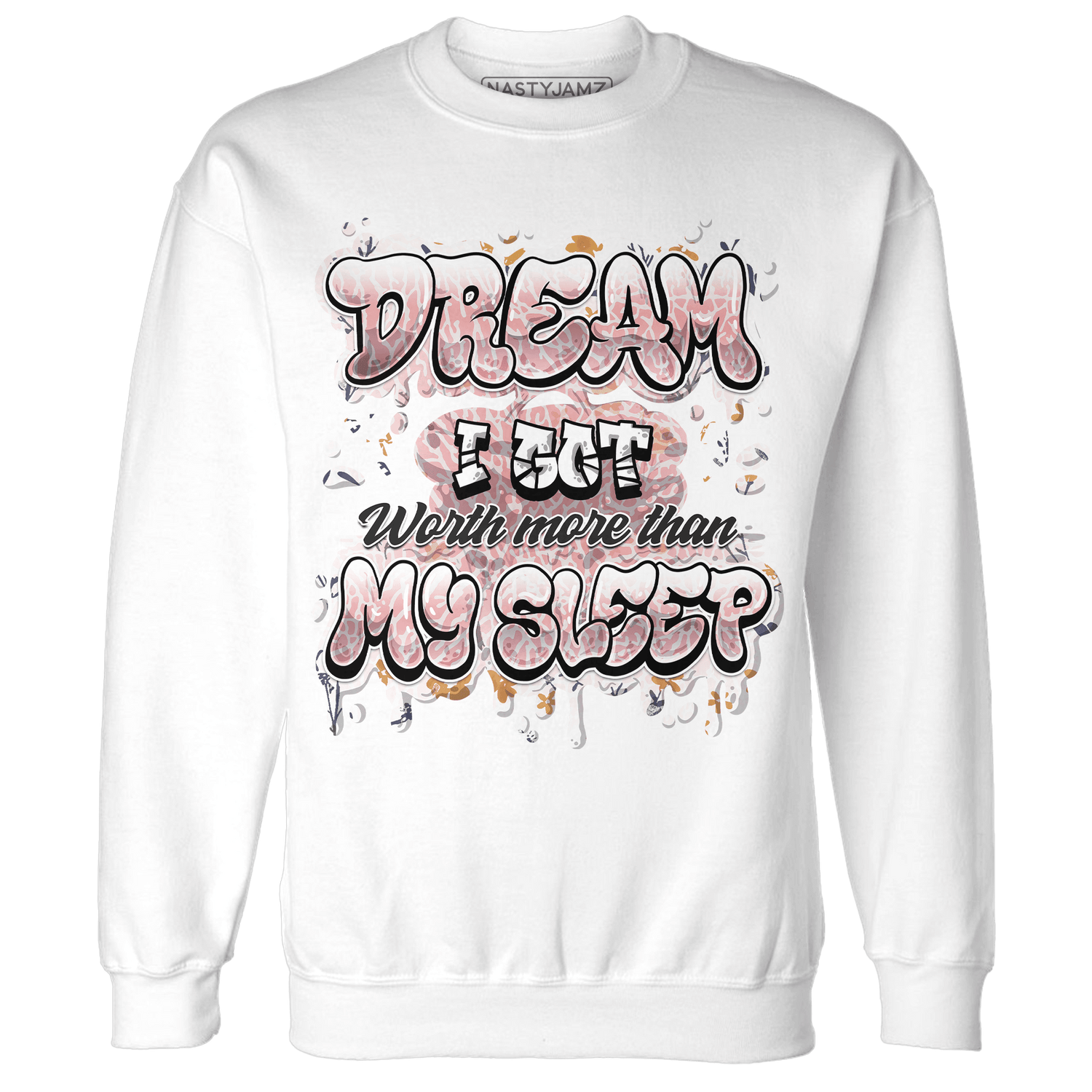 Red Stardust 3s Sweatshirt Match Dream Over Rest - NastyJamz