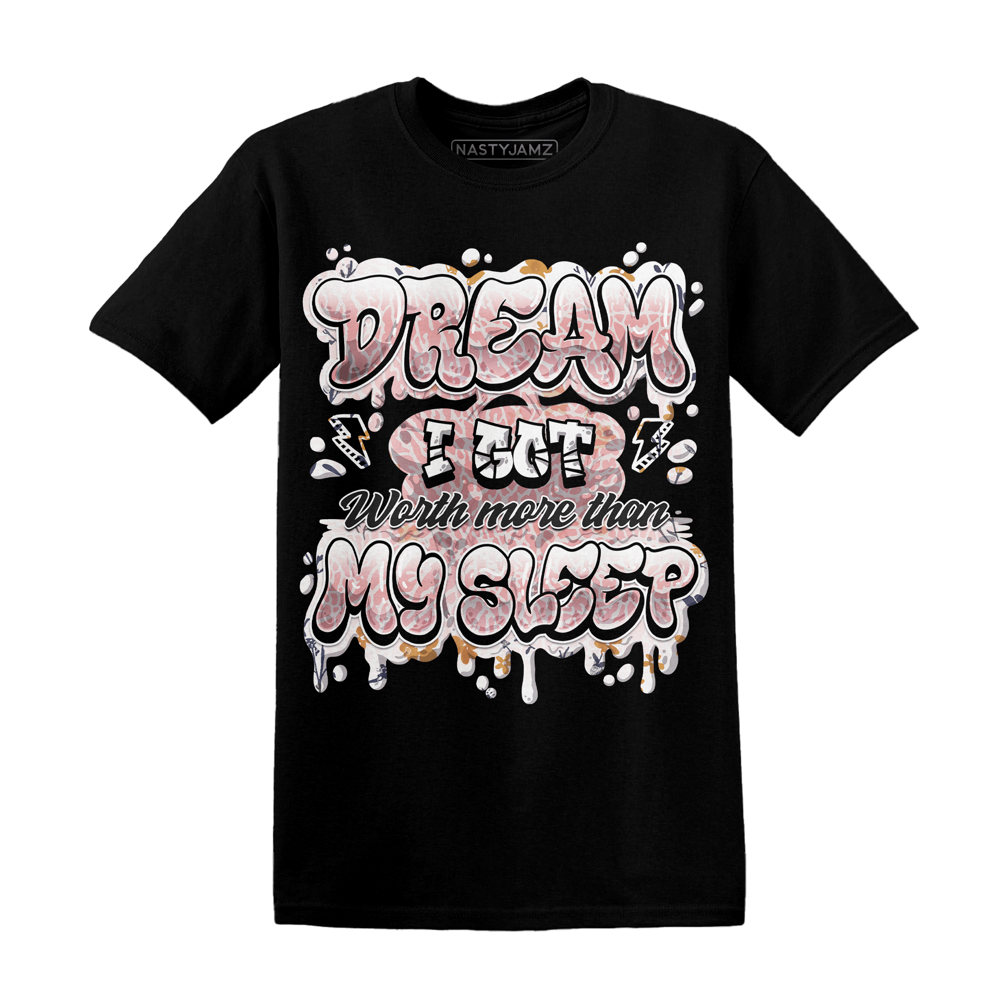 Red Stardust 3s T Shirt Match Dream Over Rest - NastyJamz