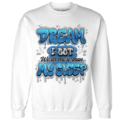 Industrial Blue 4s Sweatshirt Match Dream Over Rest - NastyJamz
