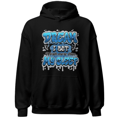 Industrial Blue 4s Hoodie Match Dream Over Rest - NastyJamz