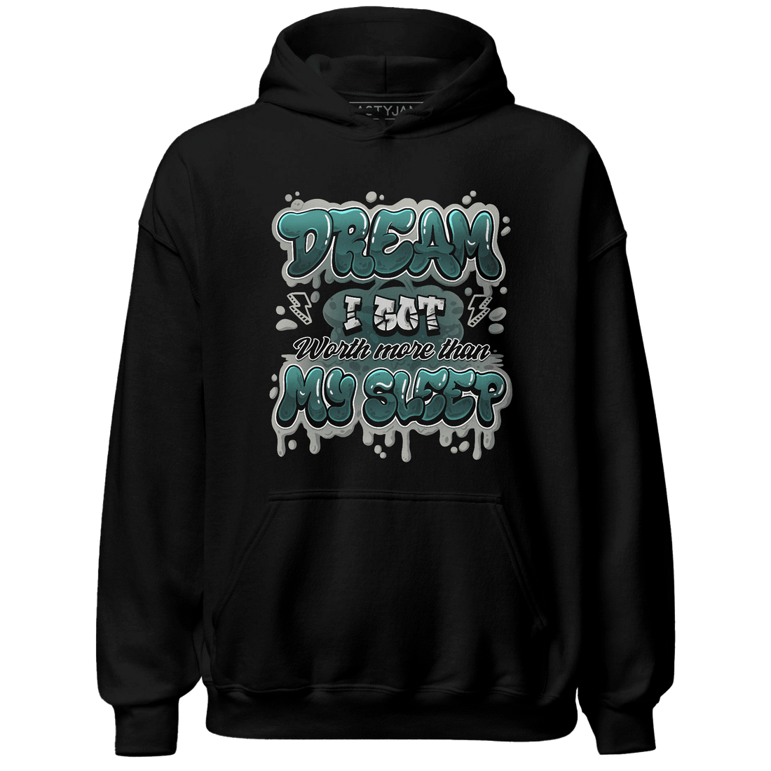 Oxidized Green 4s Hoodie Match Dream Over Rest - NastyJamz