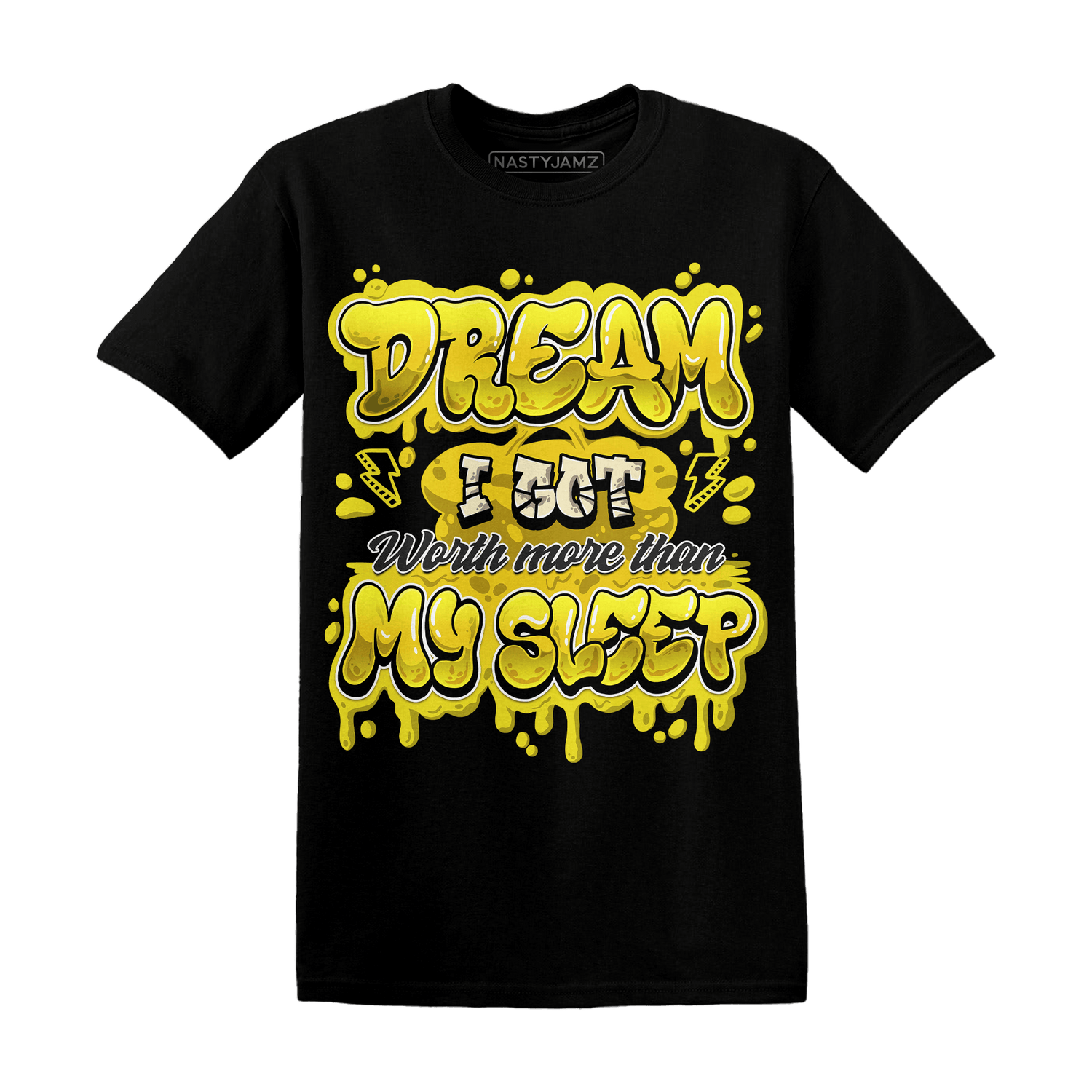 Vivid Sulfur 4s T Shirt Match Dream Over Rest - NastyJamz