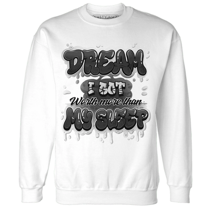 White-Thunder-4s-Sweatshirt-Match-Dream-Over-Rest