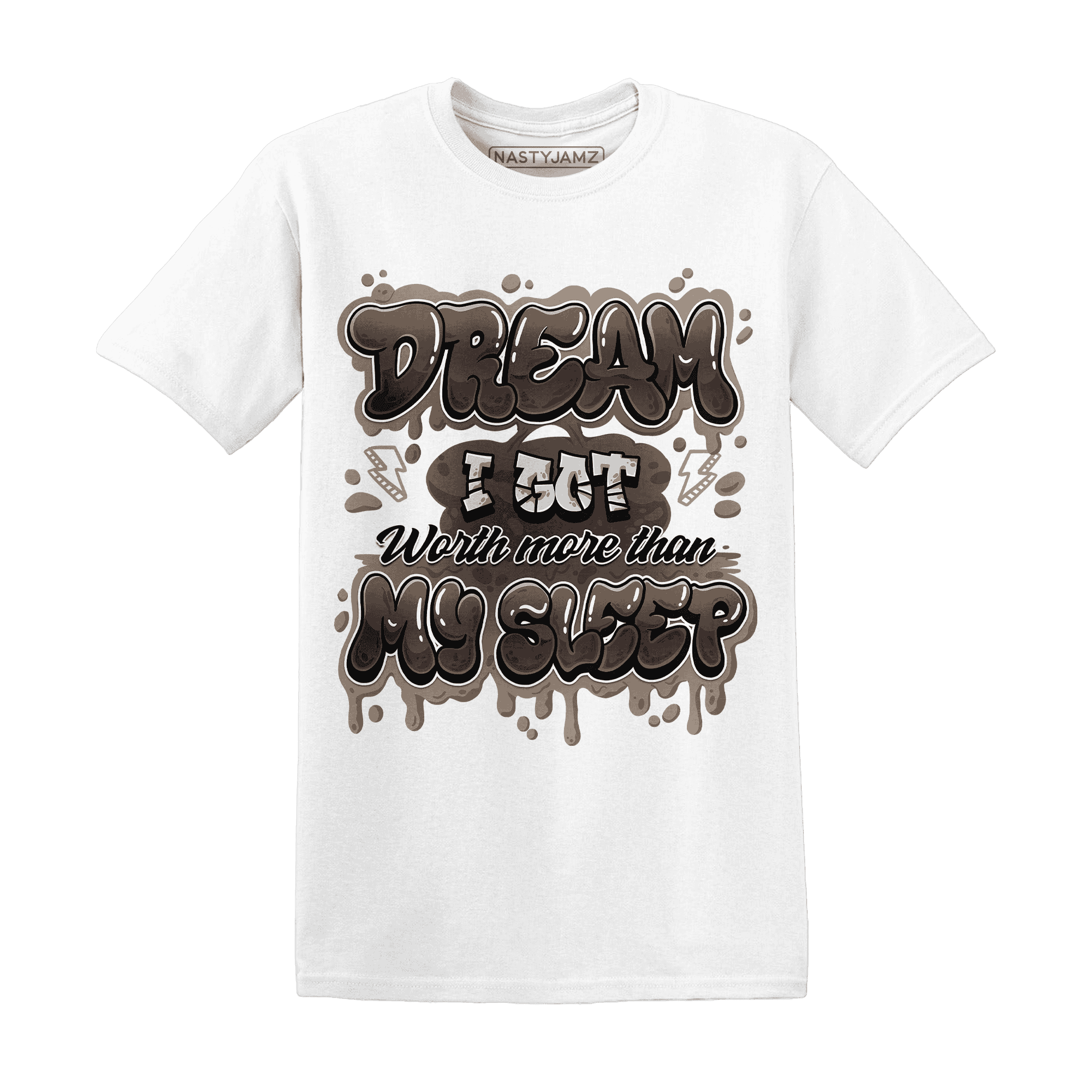 Dunk Low Baroque Brown T Shirt Match Dream Over Rest - NastyJamz