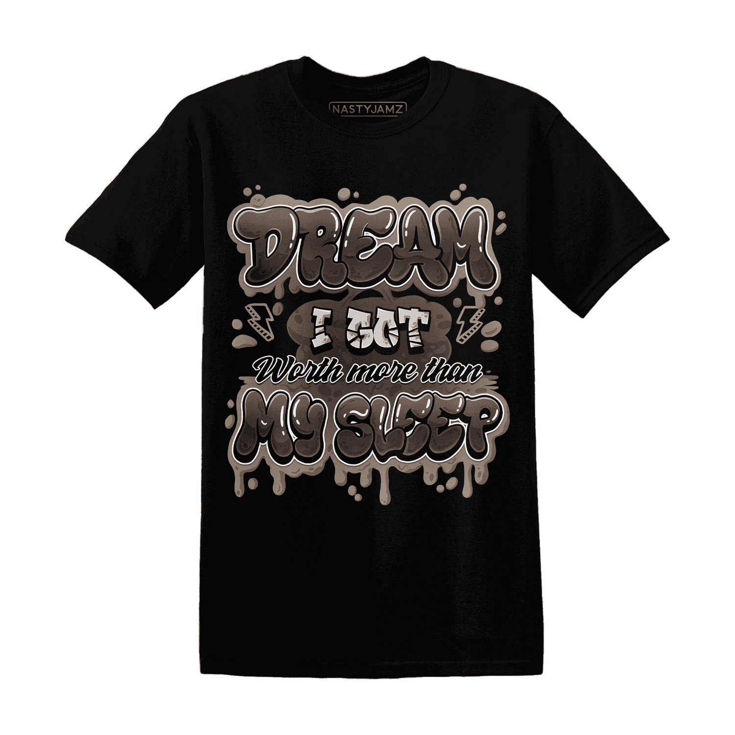 Dunk Low Baroque Brown T Shirt Match Dream Over Rest - NastyJamz