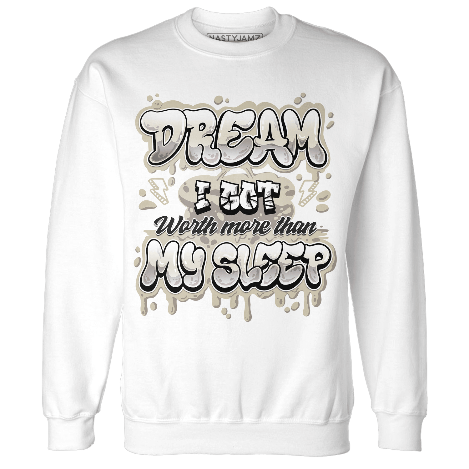 Gratitude 11s Sweatshirt Match Dream Over Rest - NastyJamz