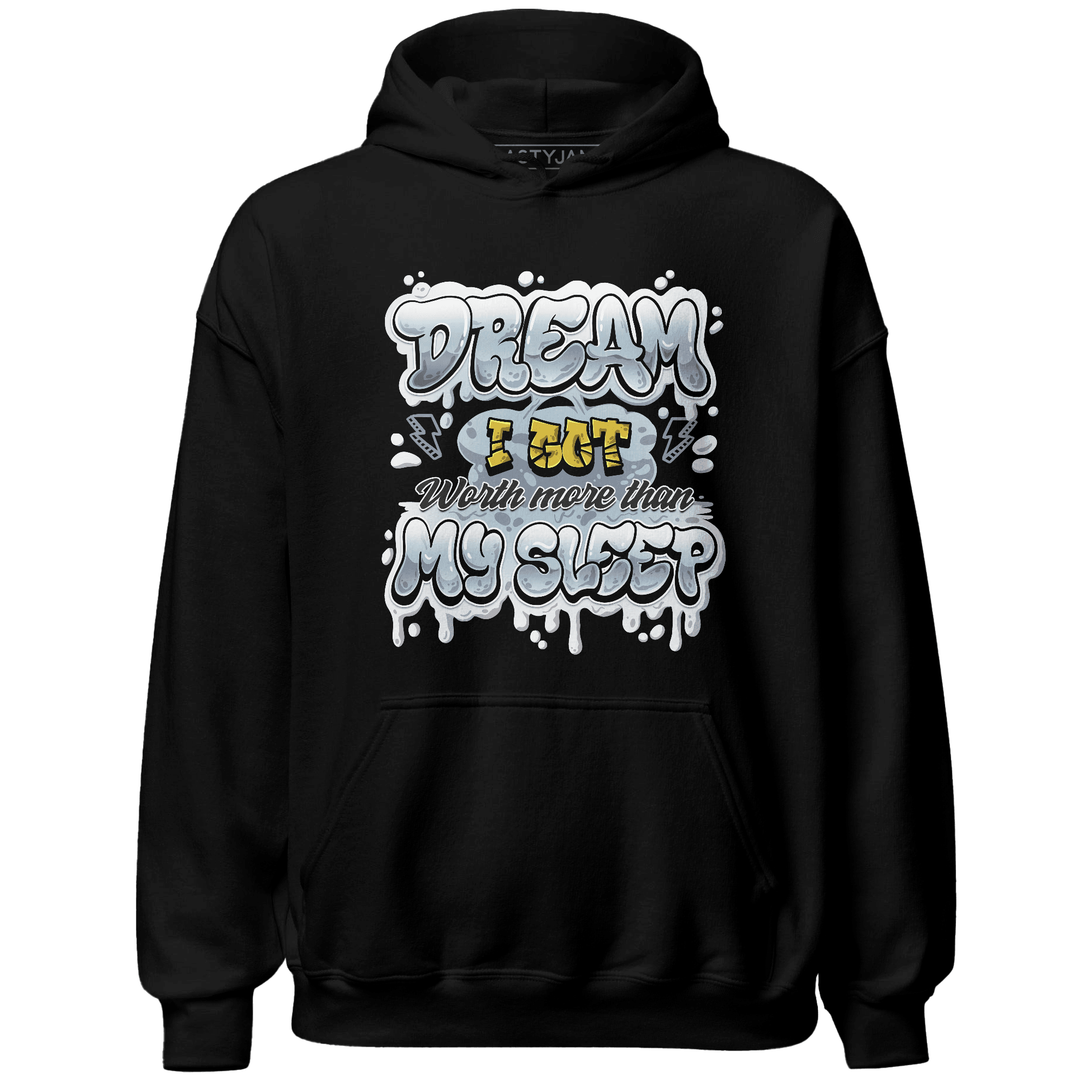Blue Grey 13s Hoodie Match Dream Over Rest - NastyJamz
