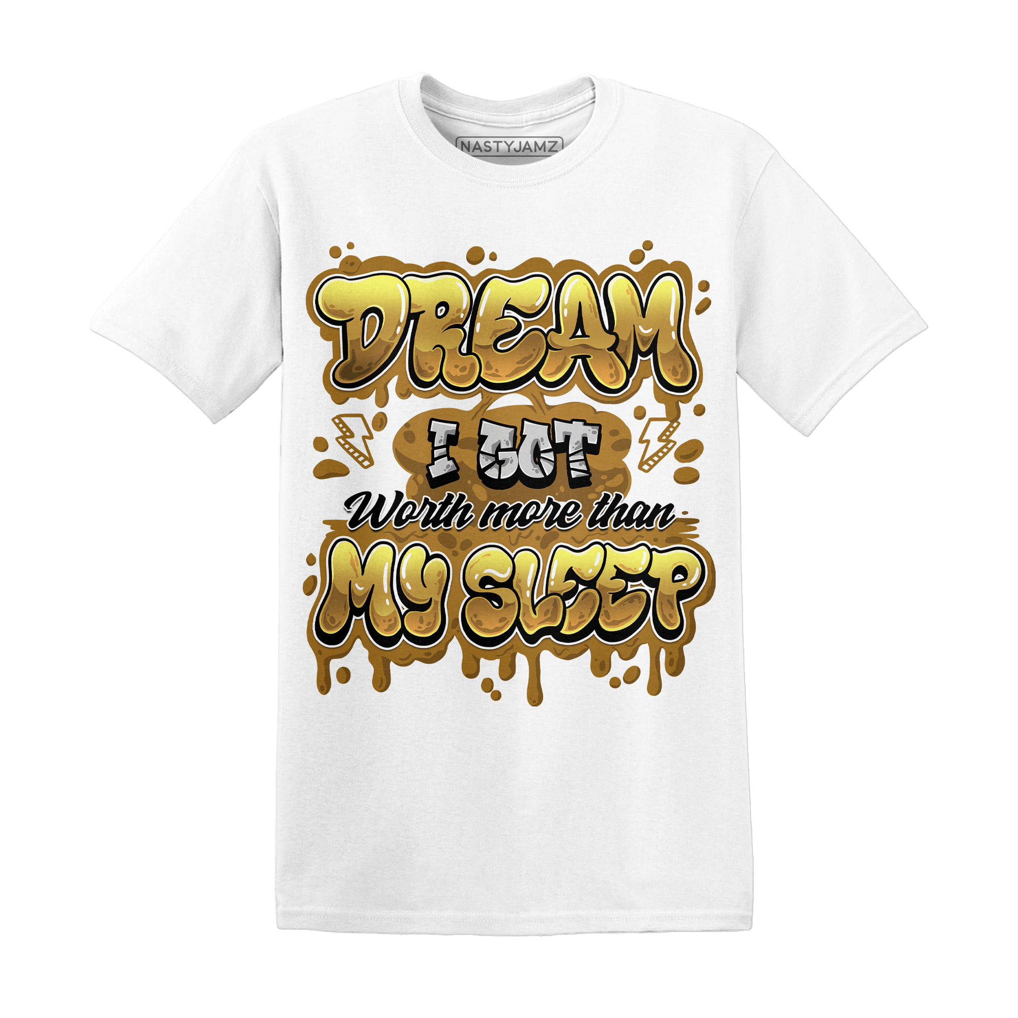 Wheat 13s T Shirt Match Dream Over Rest - NastyJamz