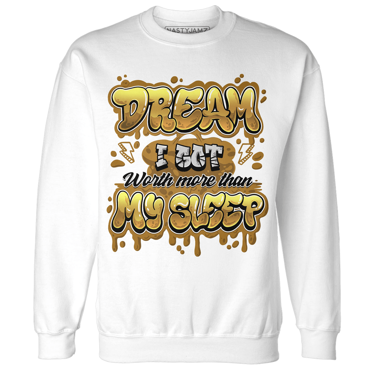 Wheat 13s Sweatshirt Match Dream Over Rest - NastyJamz