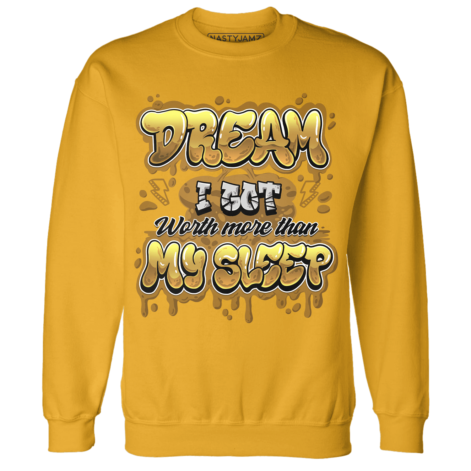 Wheat 13s Sweatshirt Match Dream Over Rest - NastyJamz