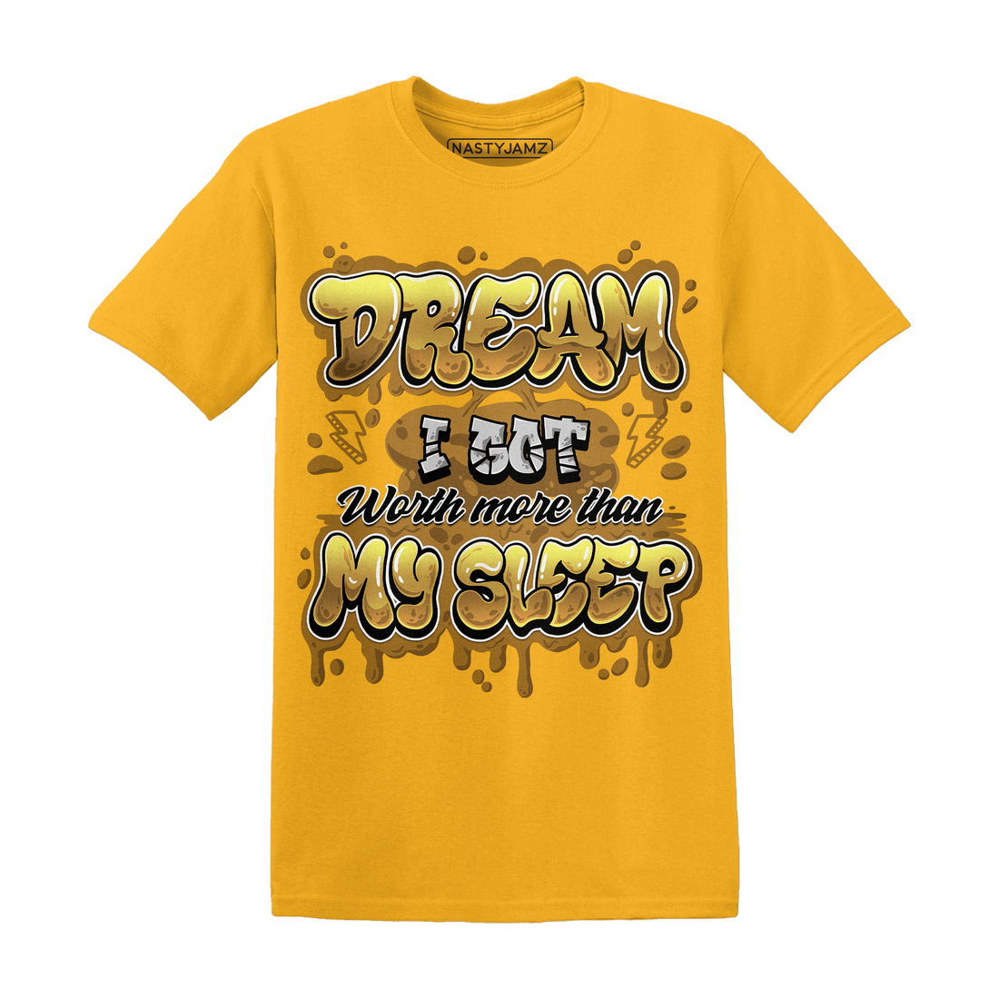 Wheat 13s T Shirt Match Dream Over Rest - NastyJamz