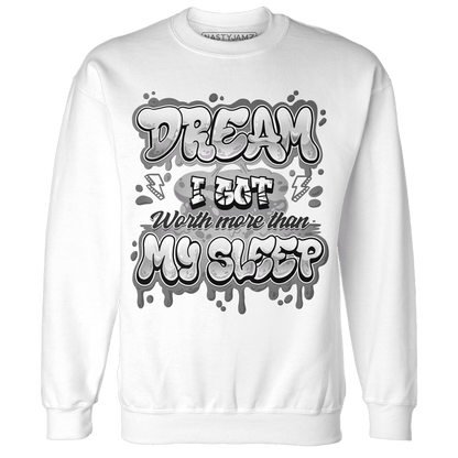 Retro High OG Black White 1s Sweatshirt Match Dream Over Rest - NastyJamz