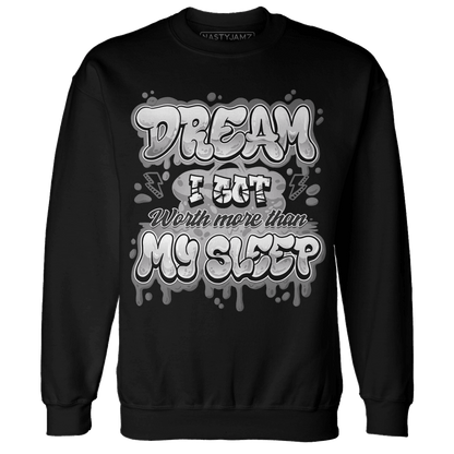 Retro High OG Black White 1s Sweatshirt Match Dream Over Rest - NastyJamz