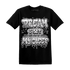 Retro High OG Black White 1s T Shirt Match Dream Over Rest - NastyJamz