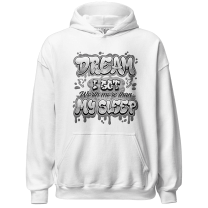 Retro High OG Black White 1s Hoodie Match Dream Over Rest - NastyJamz