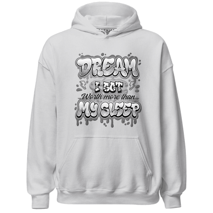 Retro High OG Black White 1s Hoodie Match Dream Over Rest - NastyJamz