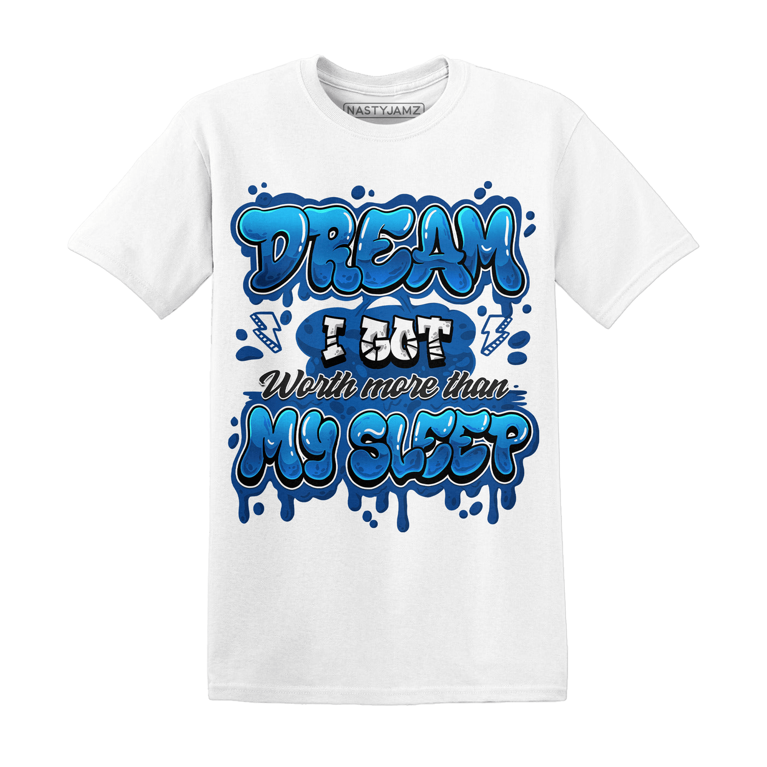 Royal Reimagined 1s T Shirt Match Dream Over Rest - NastyJamz