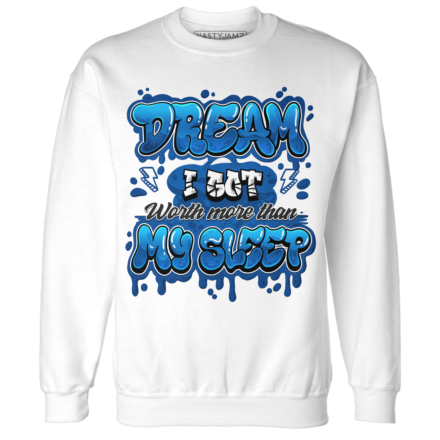 Royal Reimagined 1s Sweatshirt Match Dream Over Rest - NastyJamz