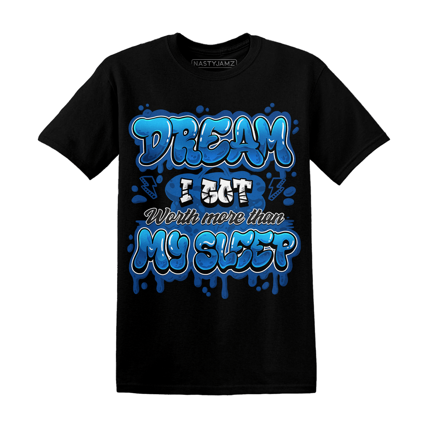 Royal Reimagined 1s T Shirt Match Dream Over Rest - NastyJamz