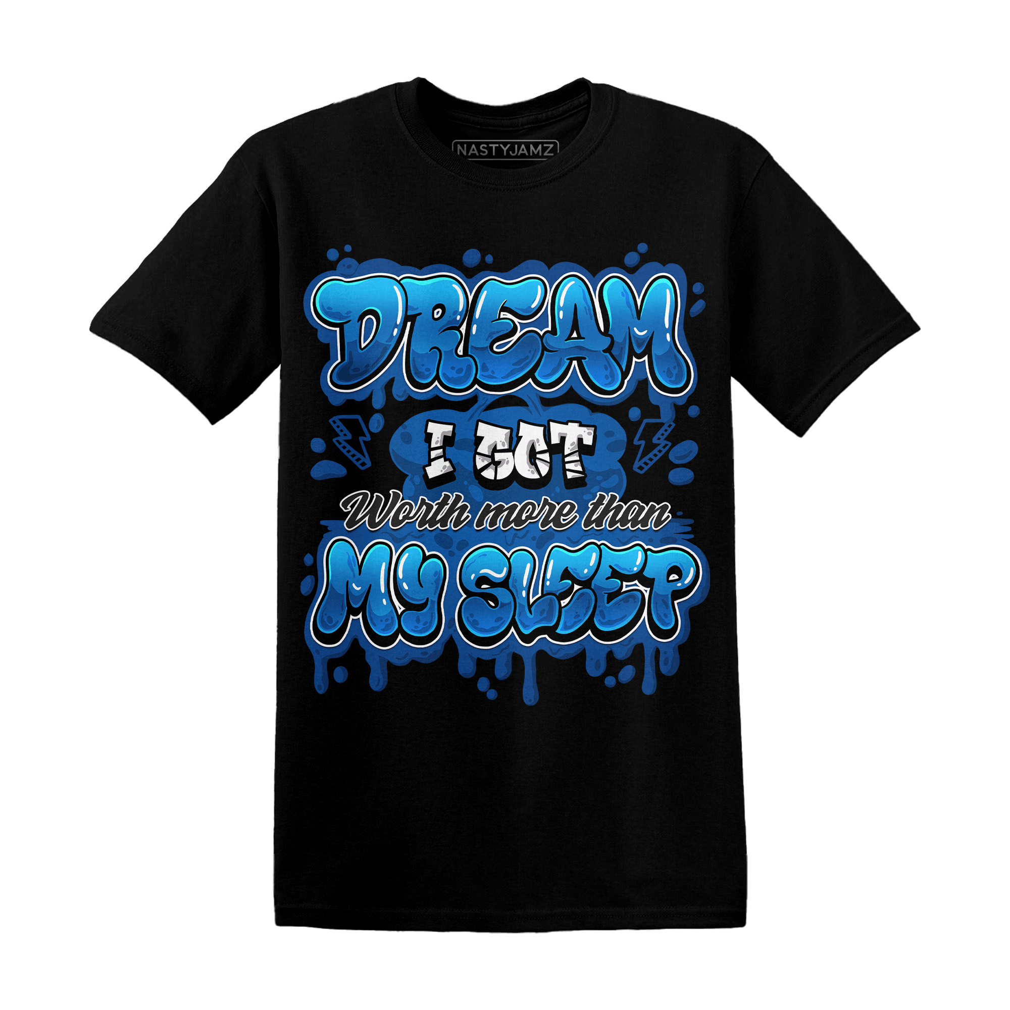 Royal Reimagined 1s T Shirt Match Dream Over Rest - NastyJamz